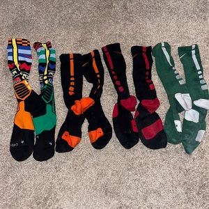 Bundle of Mens L Nike Elite Socks